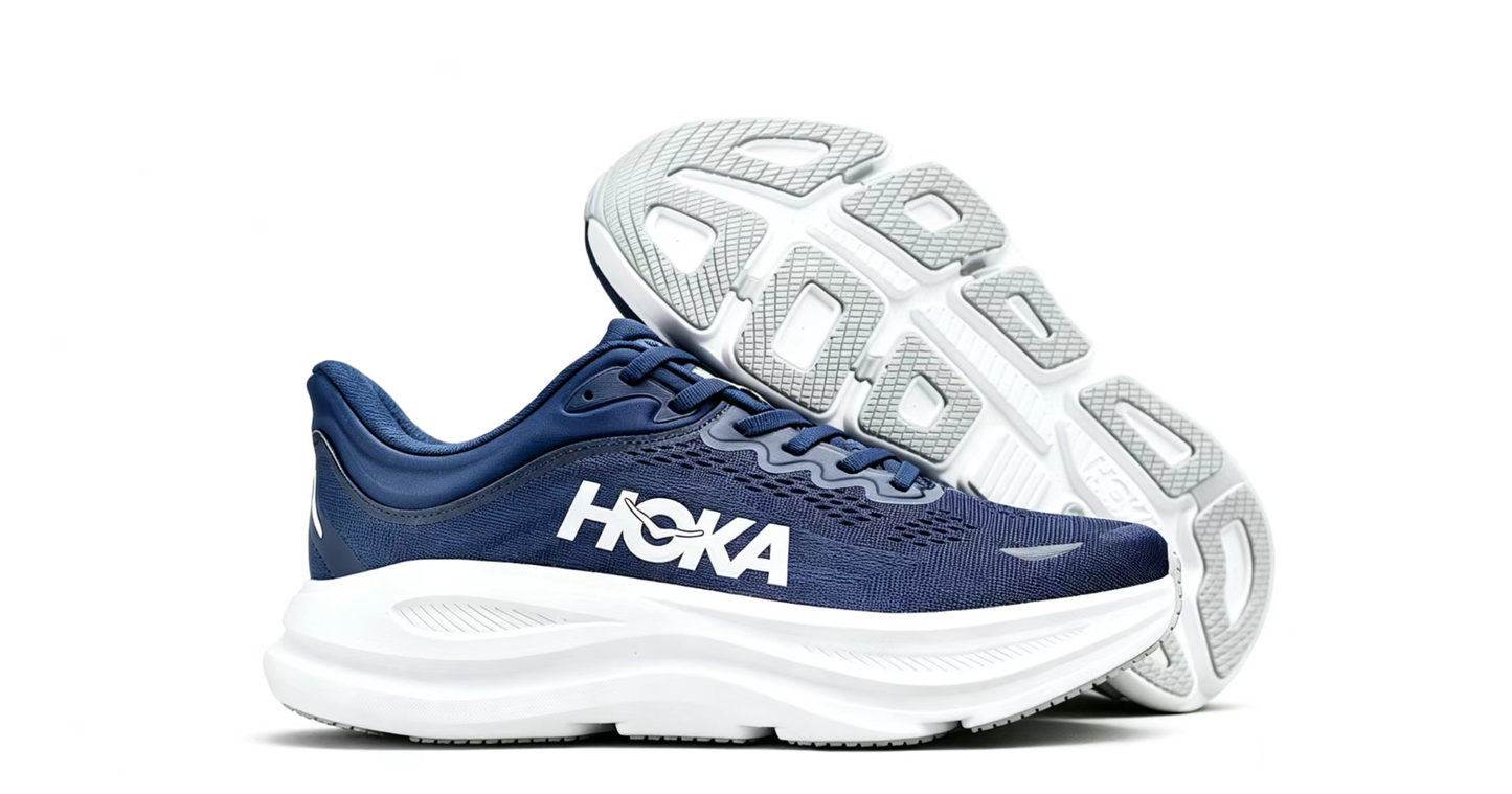 HOKA ONE ONE Bondi 9 Navy Blue Running Shoes