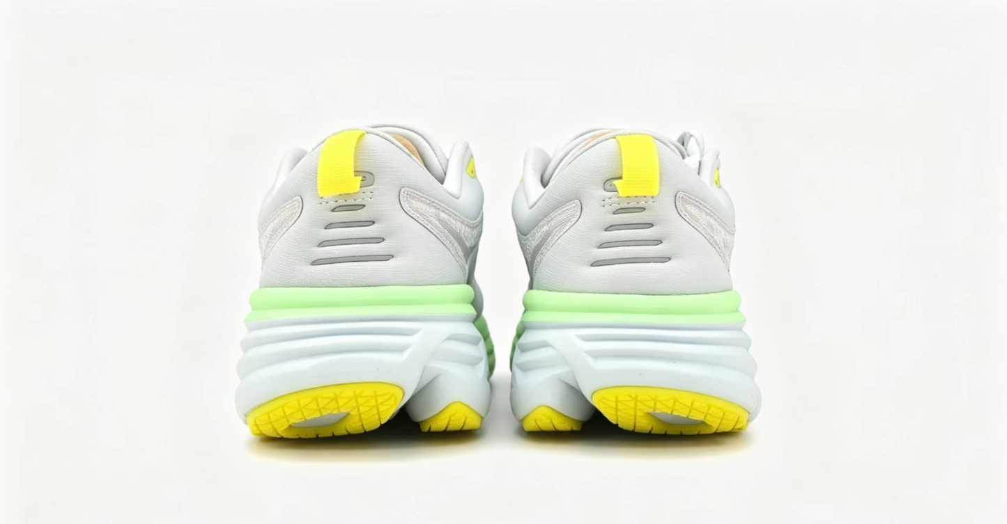 HOKA ONE ONE Bondi 8 “Graphite Grey / Coral Burst” Running Shoes