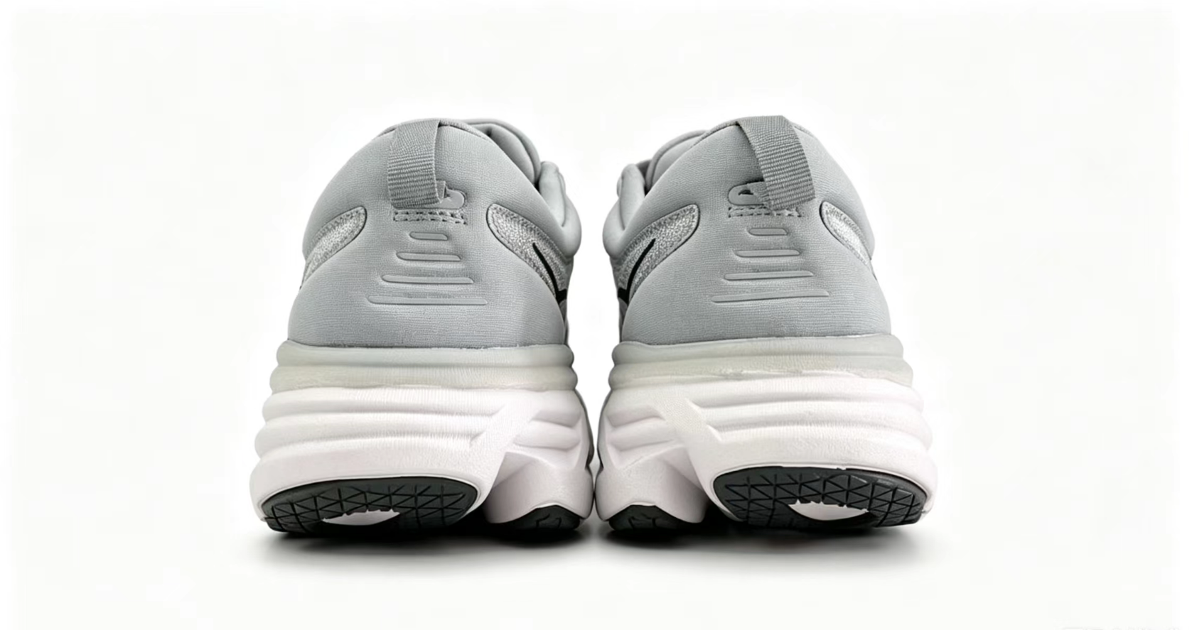 HOKA ONE ONE Bondi 8 “Classic Grey” Premium Cushioned Running Shoes