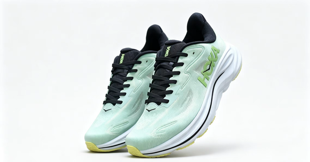 HOKA ONE ONE Clifton 10 – Mint Green Lightweight Runner