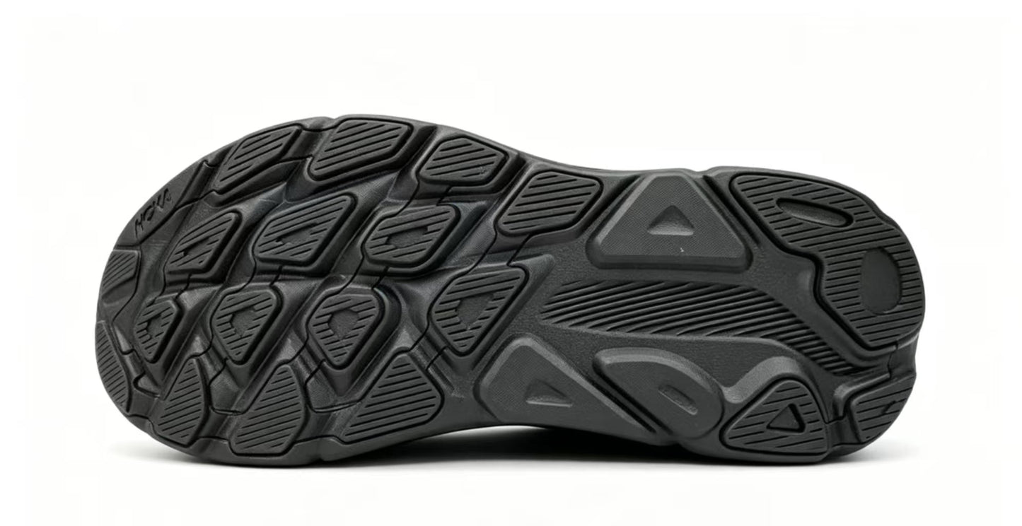 HOKA ONE ONE Clifton 9 – Black/Phantom | Lightweight Cushion Running Shoes