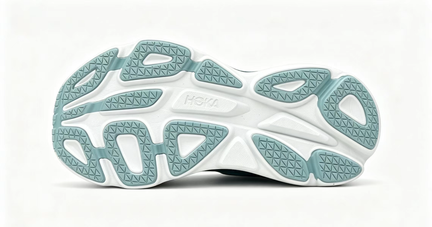 HOKA ONE ONE Bondi8 Running Shoes — Mint Blue