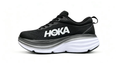 HOKA ONE ONE Bondi 8 Black White Max Cushion Running Shoes