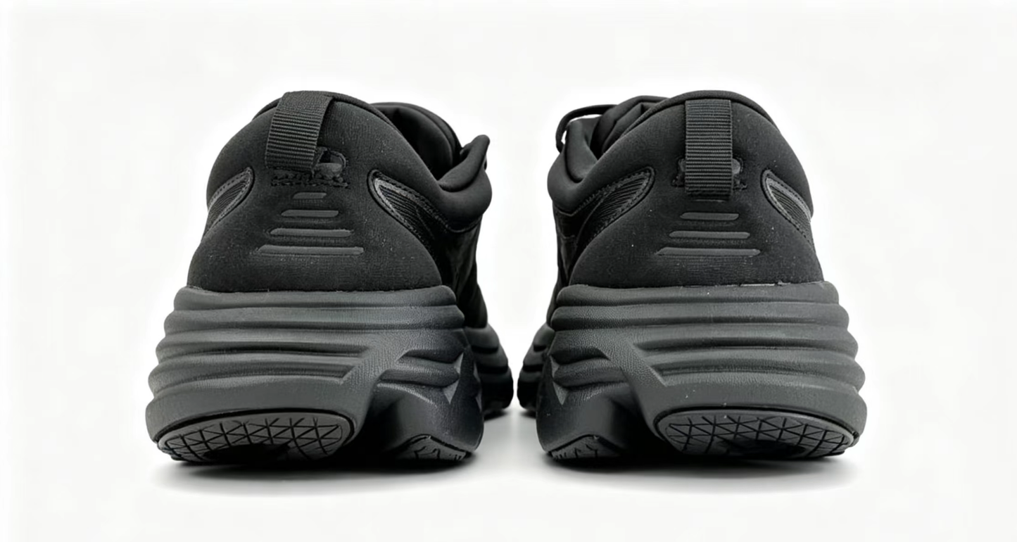 HOKA ONE ONE Bondi 8 “Triple Black” Max Cushion Running Shoes