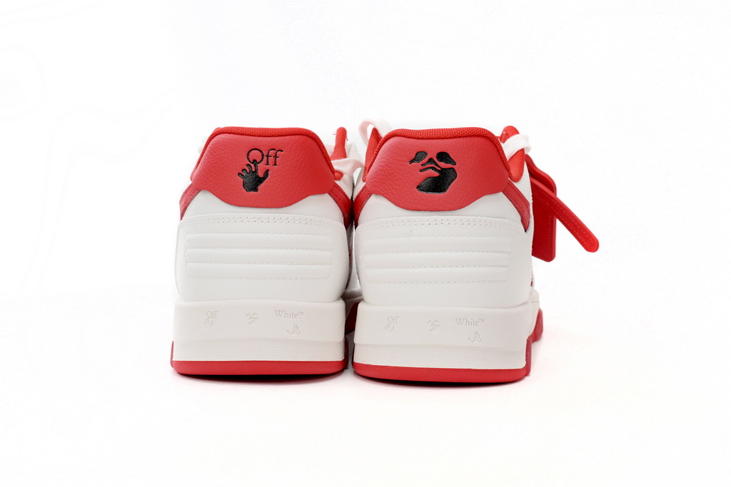 OFF-WHITE Out Of Office White Red