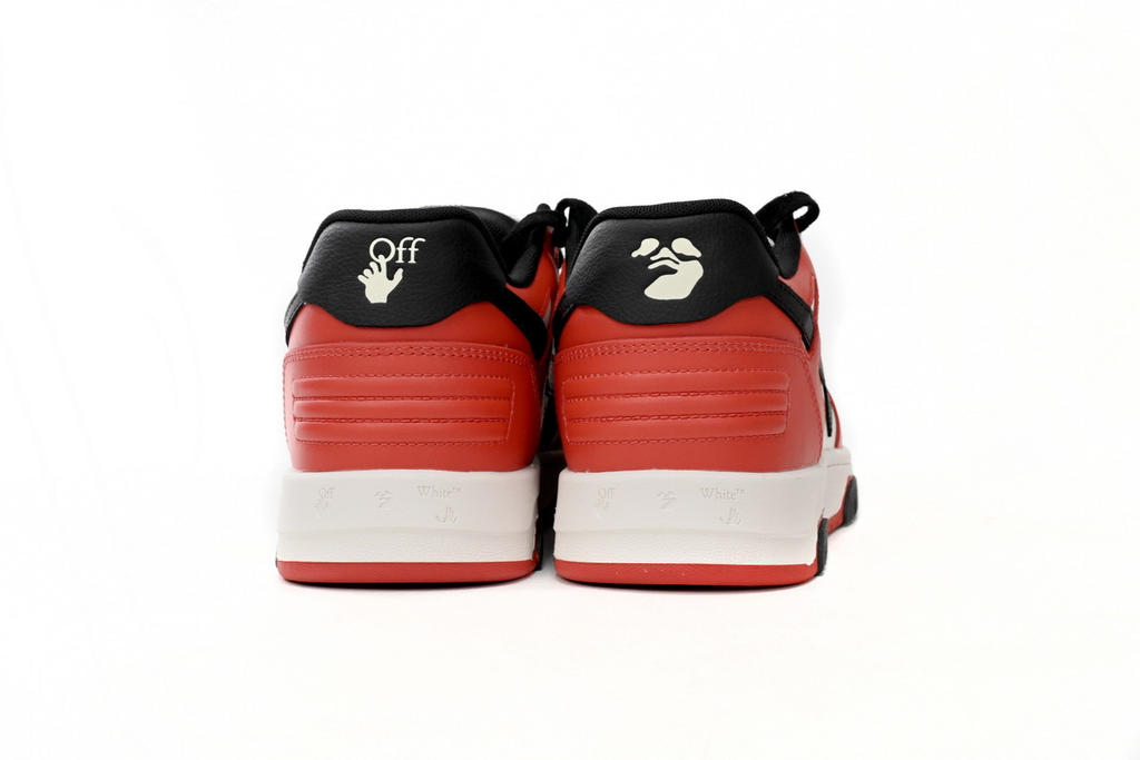 OFF-WHITE Out Of Office White, red, and Black