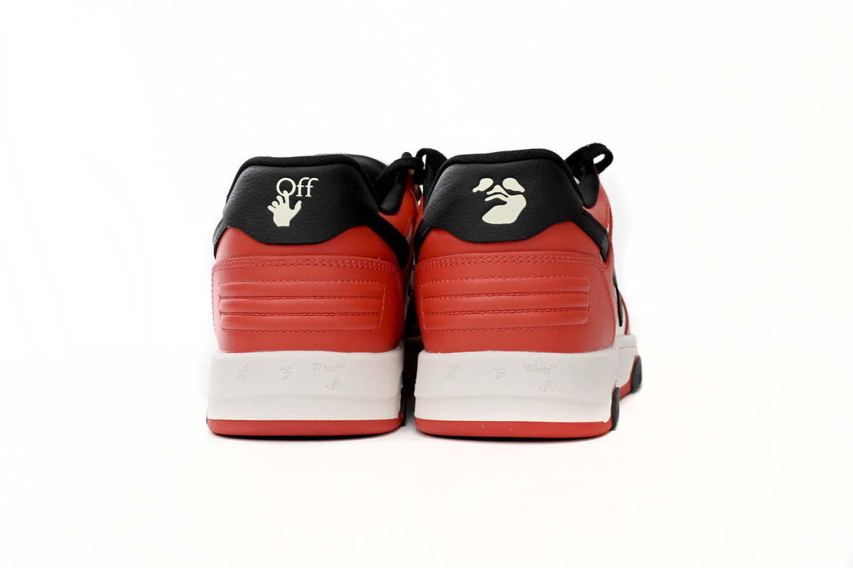 OFF-WHITE Out Of Office White, red, and Black