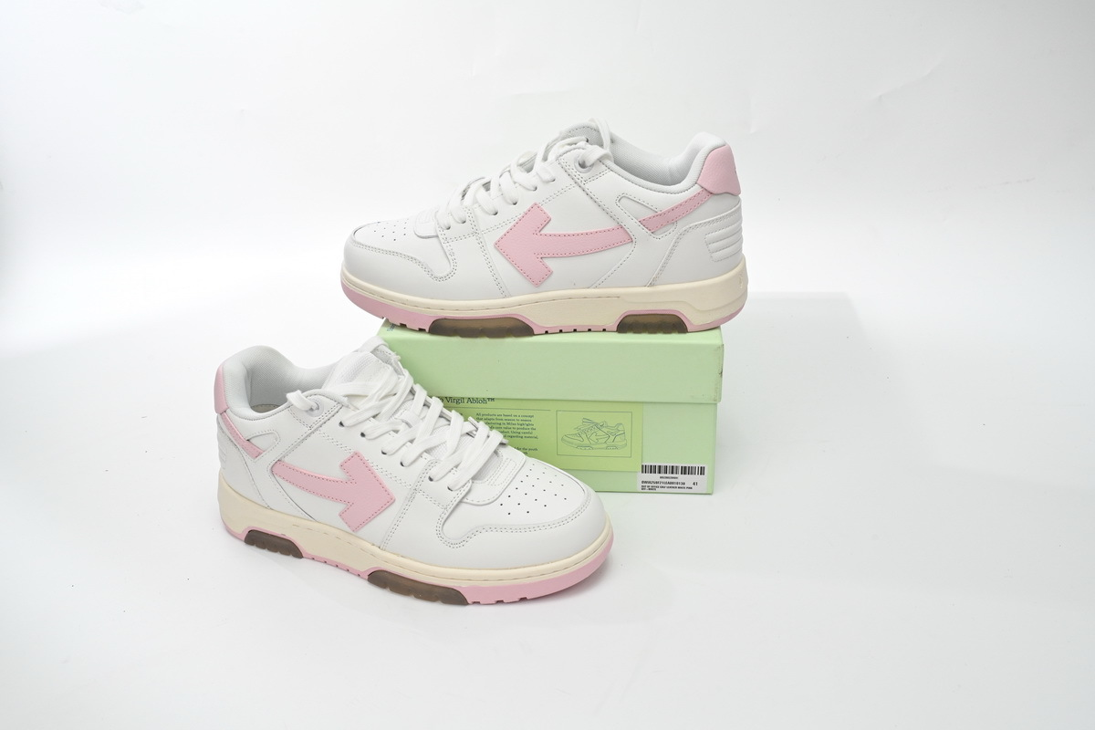 OFF-WHITE Out Of Light Pink White