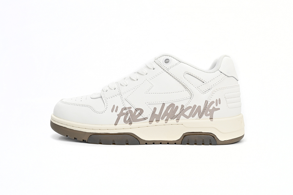OFF-WHITE Out Of Office Beige Gray