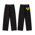 Chrome Hearts Distressed Denim Jeans | Stretch Tapered Fit