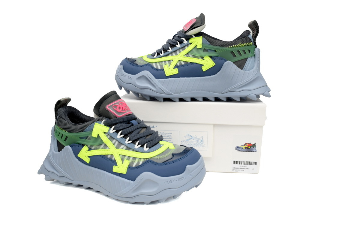 OFF-WHITE Out Of Blue And Yellow
