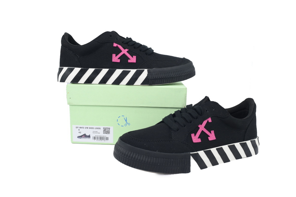 Off-White Vulc Low 'Black Violet'