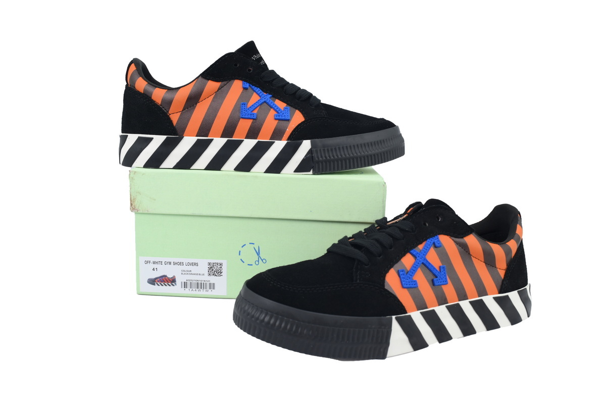 Off-White Vulc Sneaker 'Black Blue '