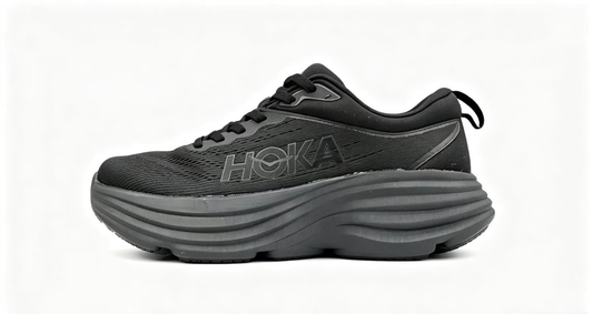 HOKA ONE ONE Bondi 8 “Triple Black” Max Cushion Running Shoes