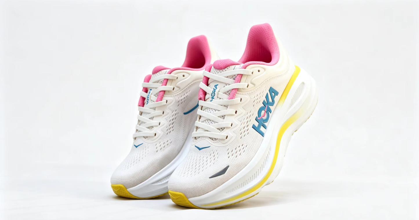 HOKA ONE ONE Bondi 9 – Multi-Color / Pink, Yellow, Blue Accents
