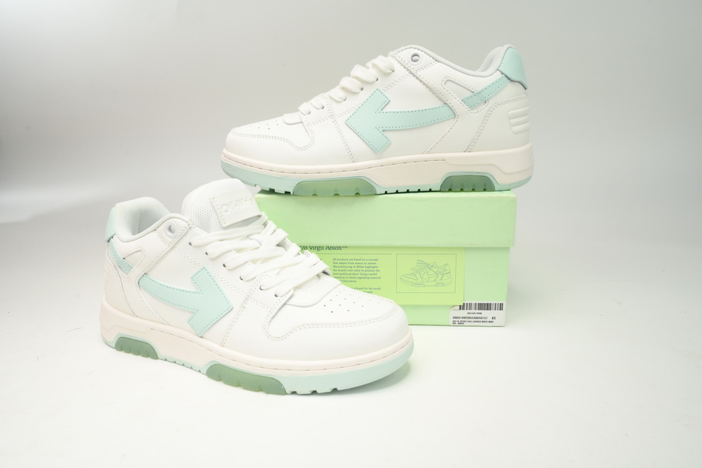 OFF-WHITE Out Of White Light Green