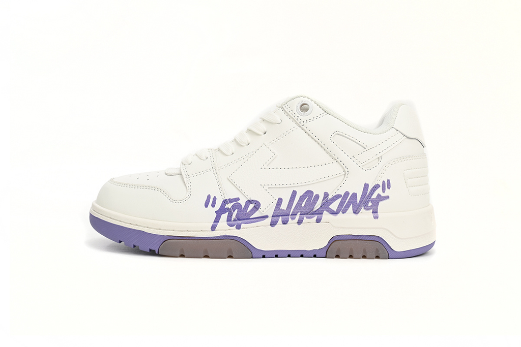OFF-WHITE Out Of White Purple Printing