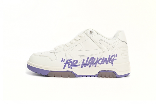 OFF-WHITE Out Of White Purple Printing