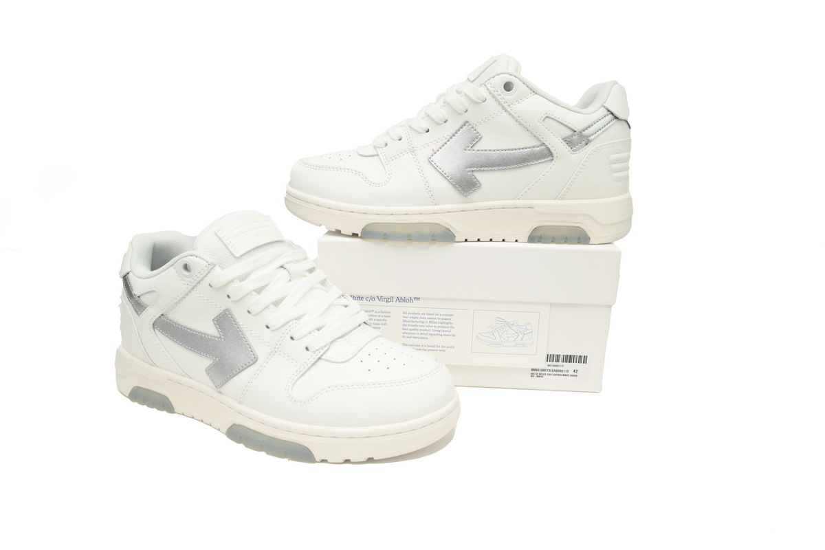 OFF-WHITE Out Of White White Black White Silver H
