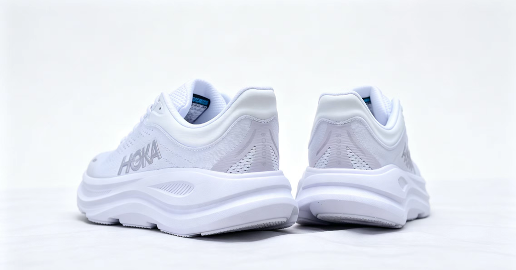 HOKA ONE ONE Bondi 9 – Ultra-Cushioned All-White Runner