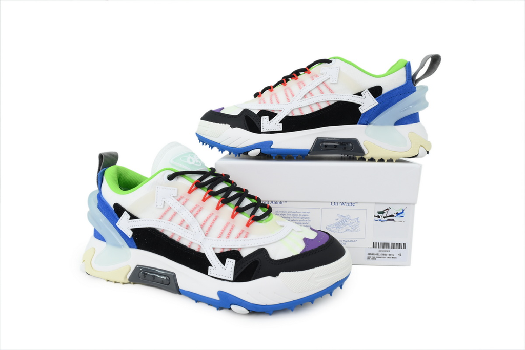 Off-White ODSY Fluorescent Green And White