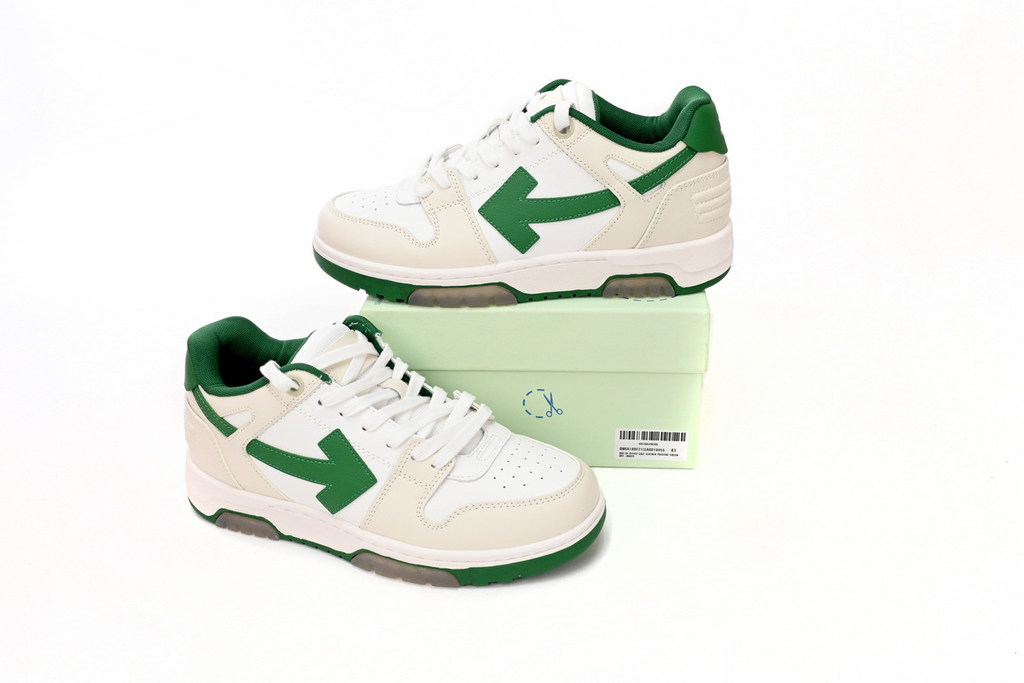 OFF-WHITE Out Of Office White Green