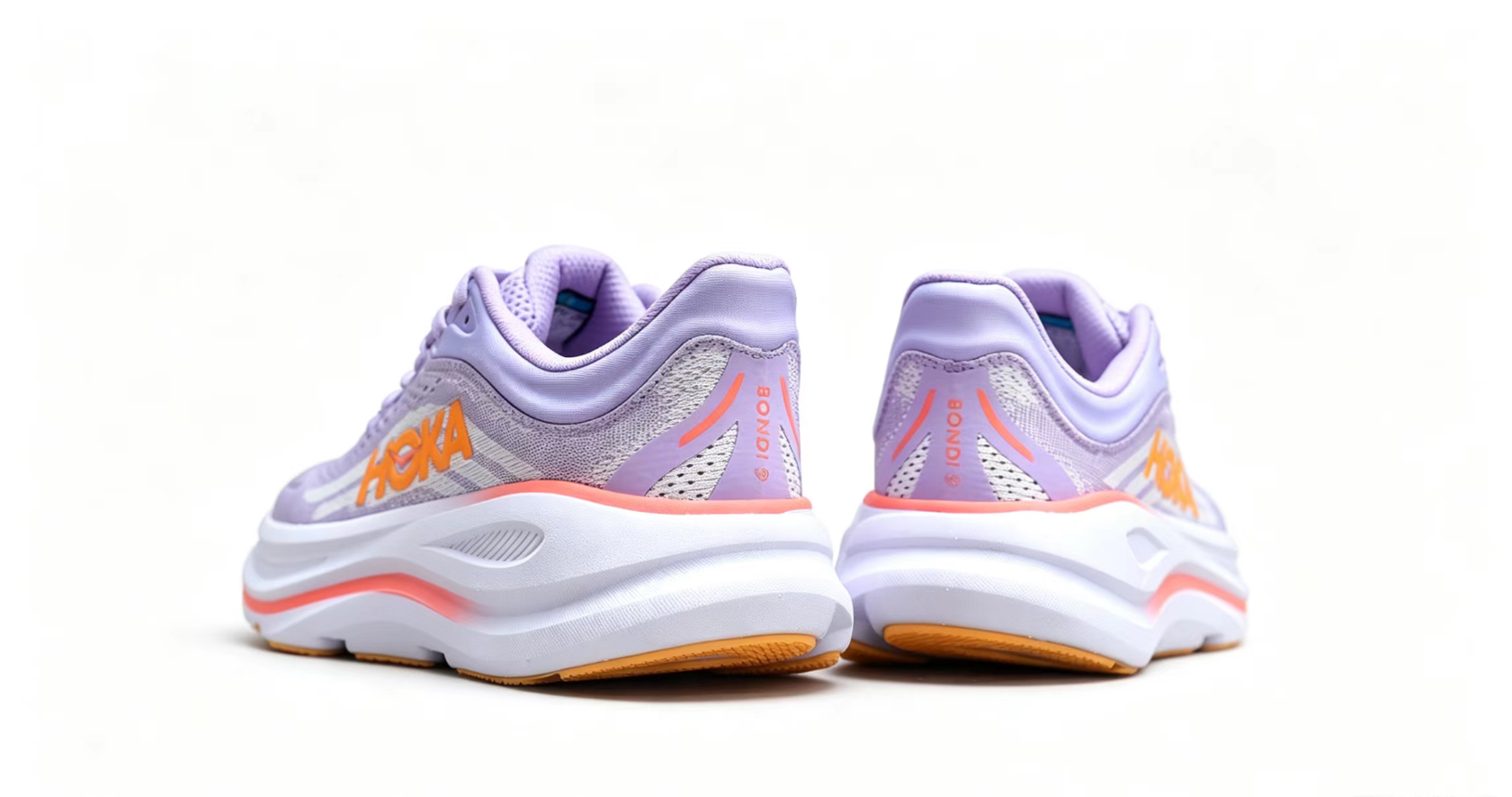 HOKA ONE ONE Bondi 9 – Ultra-Cushioned Lilac Runner