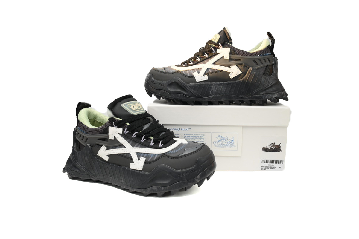 OFF-WHITE Out Of Deep gray white