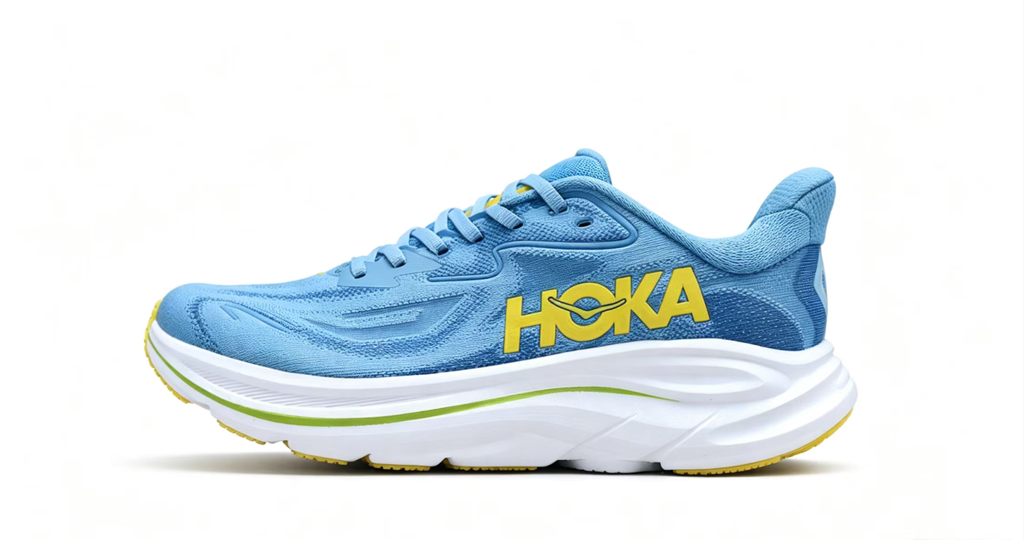 HOKA ONE ONE Clifton 10 – Sky Blue Lightweight Running Sneaker