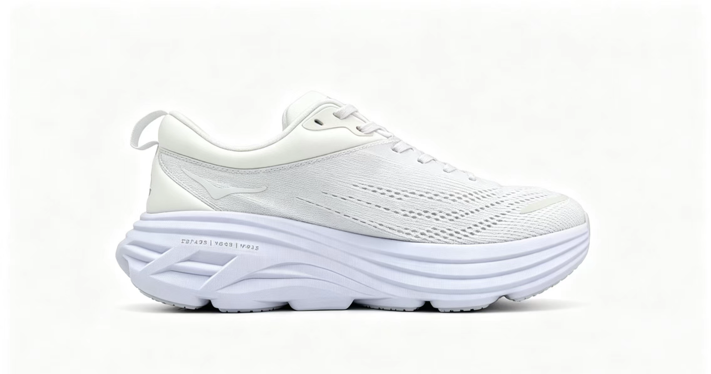 HOKA ONE ONE Bondi8 Running Shoes — White