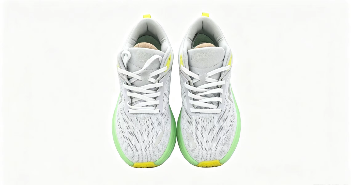 HOKA ONE ONE Bondi 8 “Graphite Grey / Coral Burst” Running Shoes