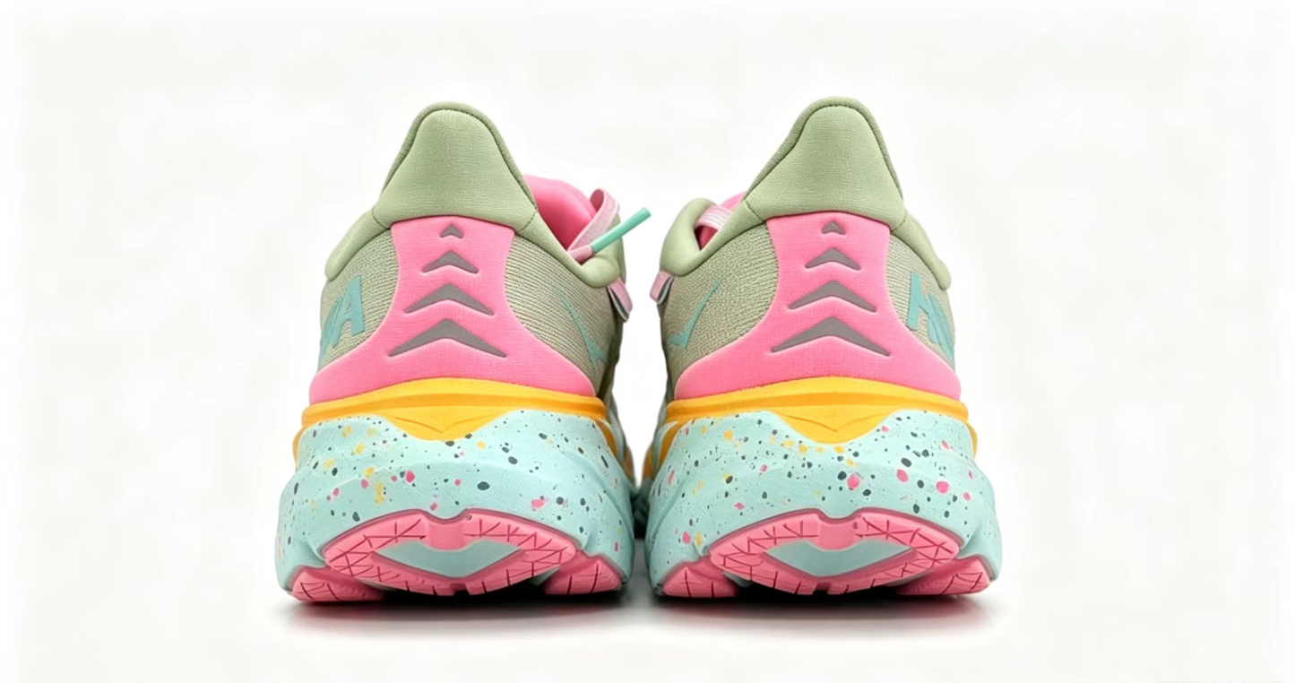 HOKA ONE ONE Clifton 8 – Pastel Splash Running Shoes