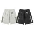 Chrome Hearts Distressed Cotton Shorts | Luxury Streetwear