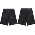 Chrome Hearts Distressed Denim Jeans | Stretch Tapered Fit