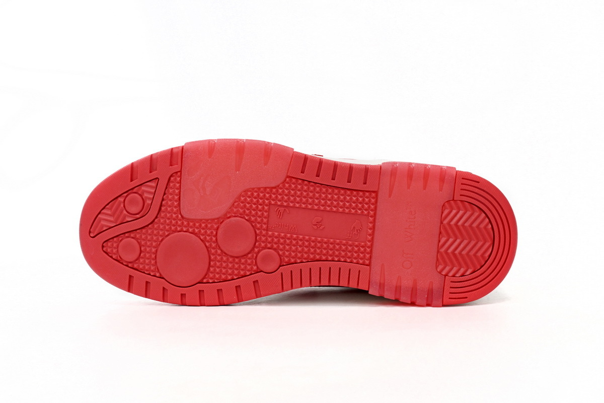 OFF-WHITE Out Of Office White Red