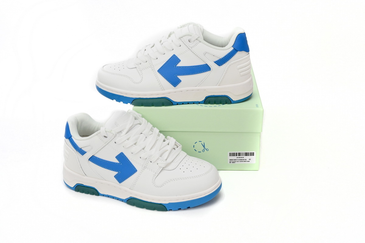 OFF-WHITE Out Of Office White Lake Blue