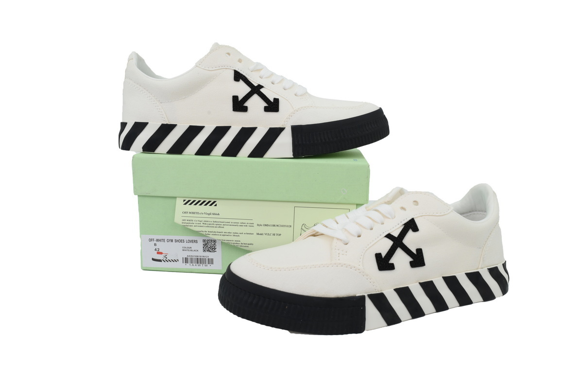 Off-White Vulc Sneaker 'White Black