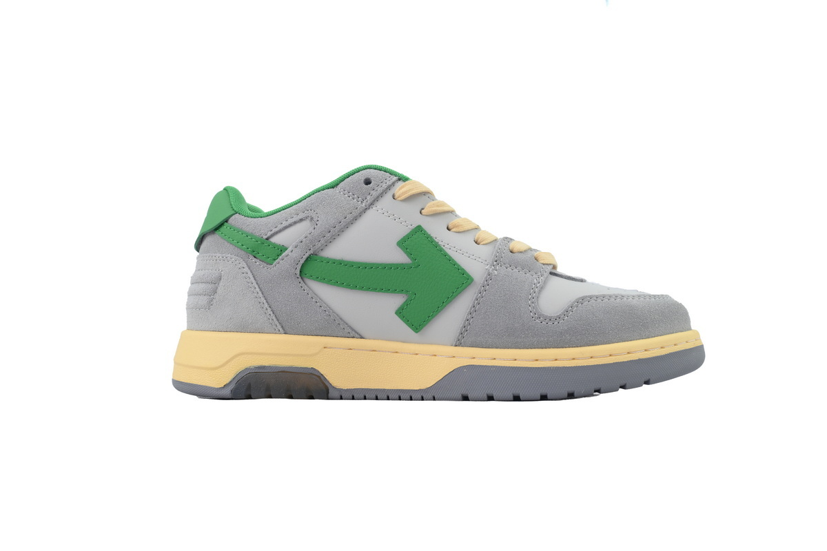 OFF-WHITE Out of Office Low Light Grayish Green